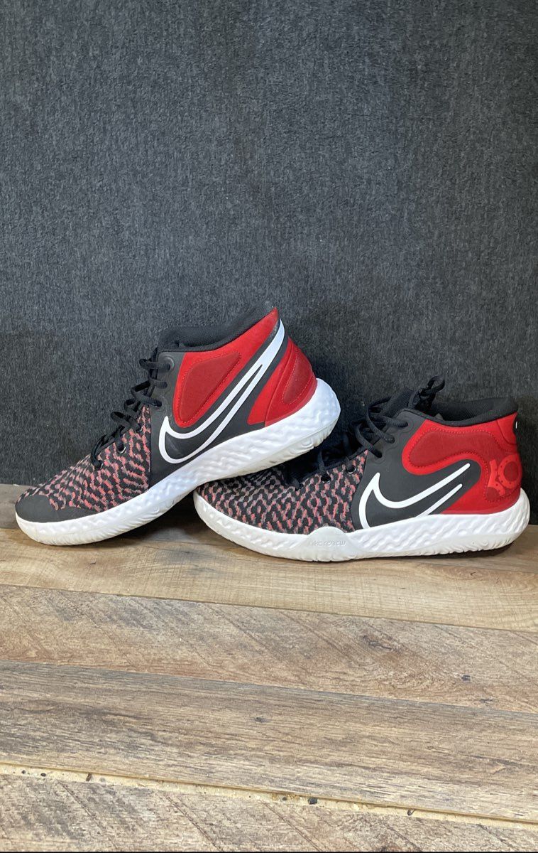 Nike KD Trey 5 VIII Black University Red White Basketball Shoes Size 12
