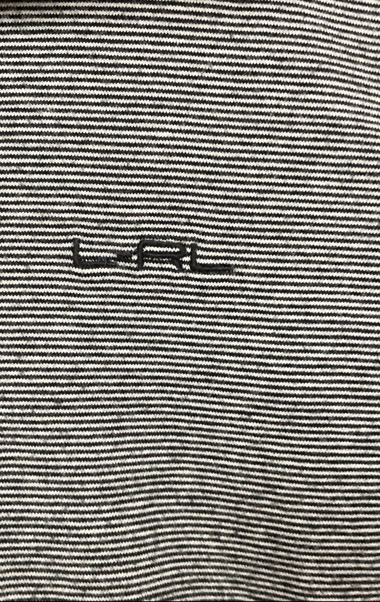 LRL Ralph Lauren Women's Full Zip Track Jacket Gray Black Colorblock Sz M