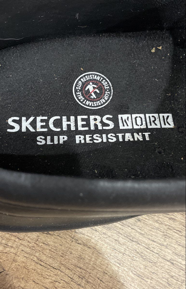 Skechers Work Black Slip Resistant Professional Clogs Men's Size 10