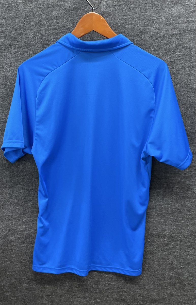 Puma Men's Blue Short Sleeve Performance Sideline Polo Shirt Size M