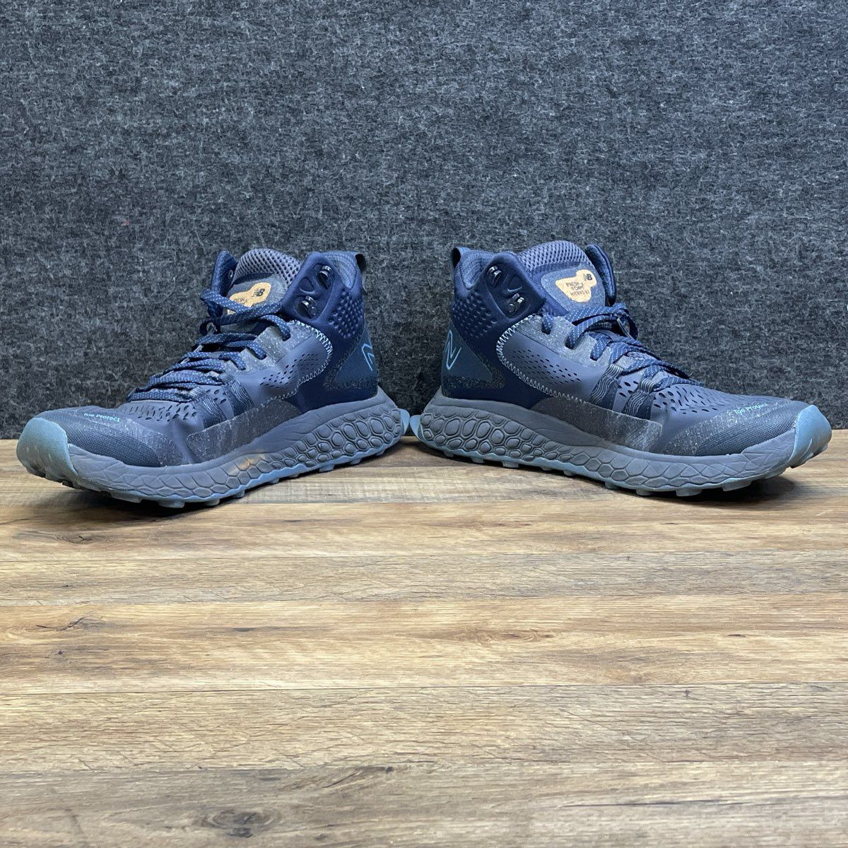 New Balance Fresh Foam Hierro v7 Mid Blue Trail Running Shoes Men's Size 12
