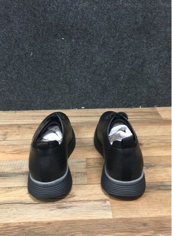 Bruno Marc Men's Black Perforated Casual Dress Oxford Sneaker Size 10.5