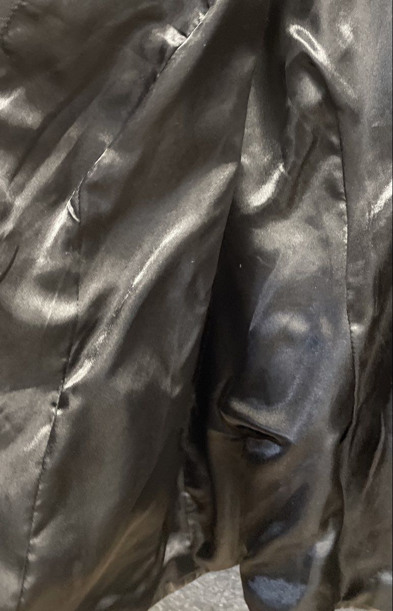 Uniform Woman John Paul Richard Women's Black Lamb Leather Jacket Blazer Sz 3X