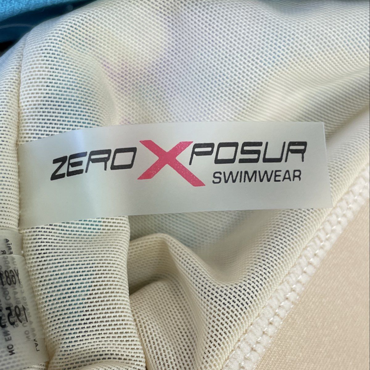 Zeroxposur Women's Helix Tankini Top Blue Floral UPF 30 Sun Smart NWT Sz 0X
