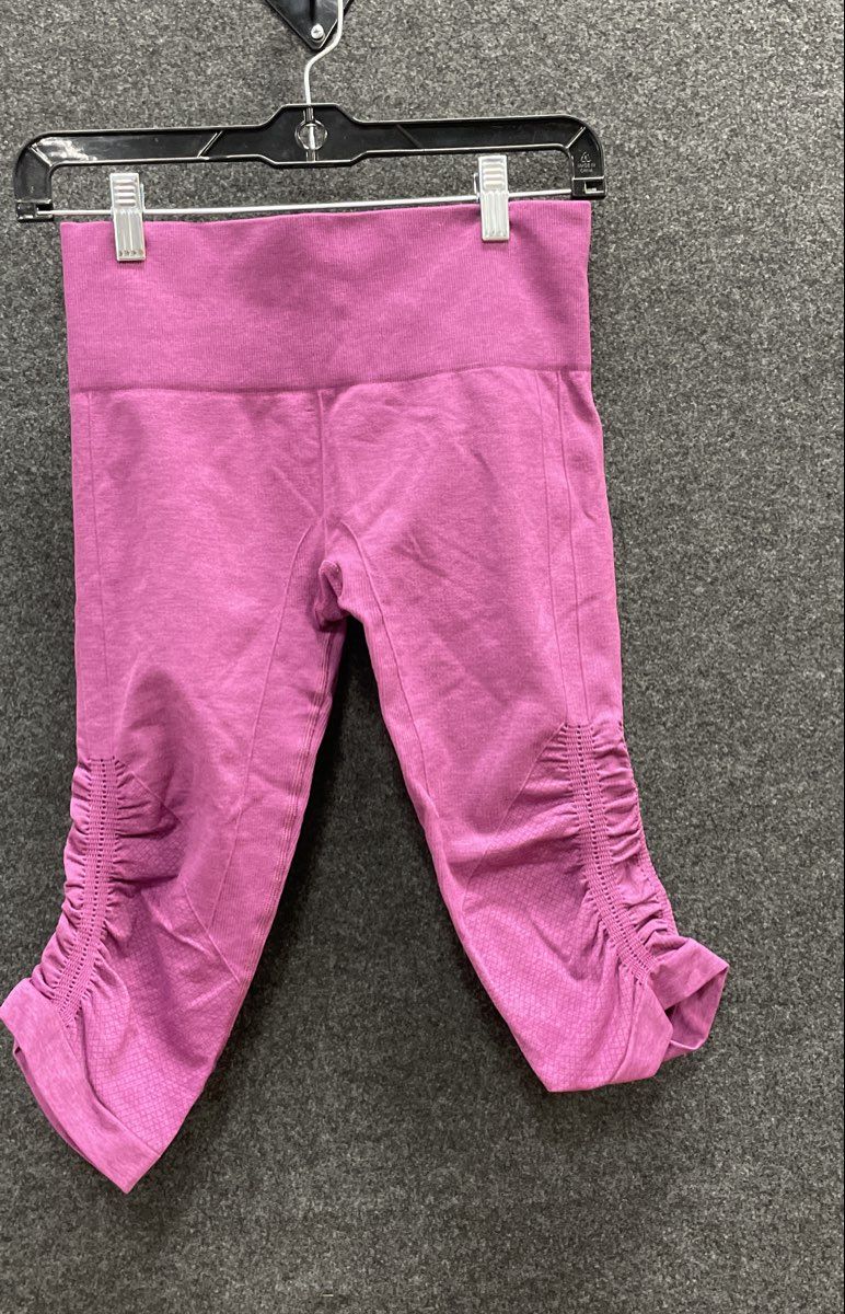Lululemon Women's In The Flow Crop Legging Magenta Size M