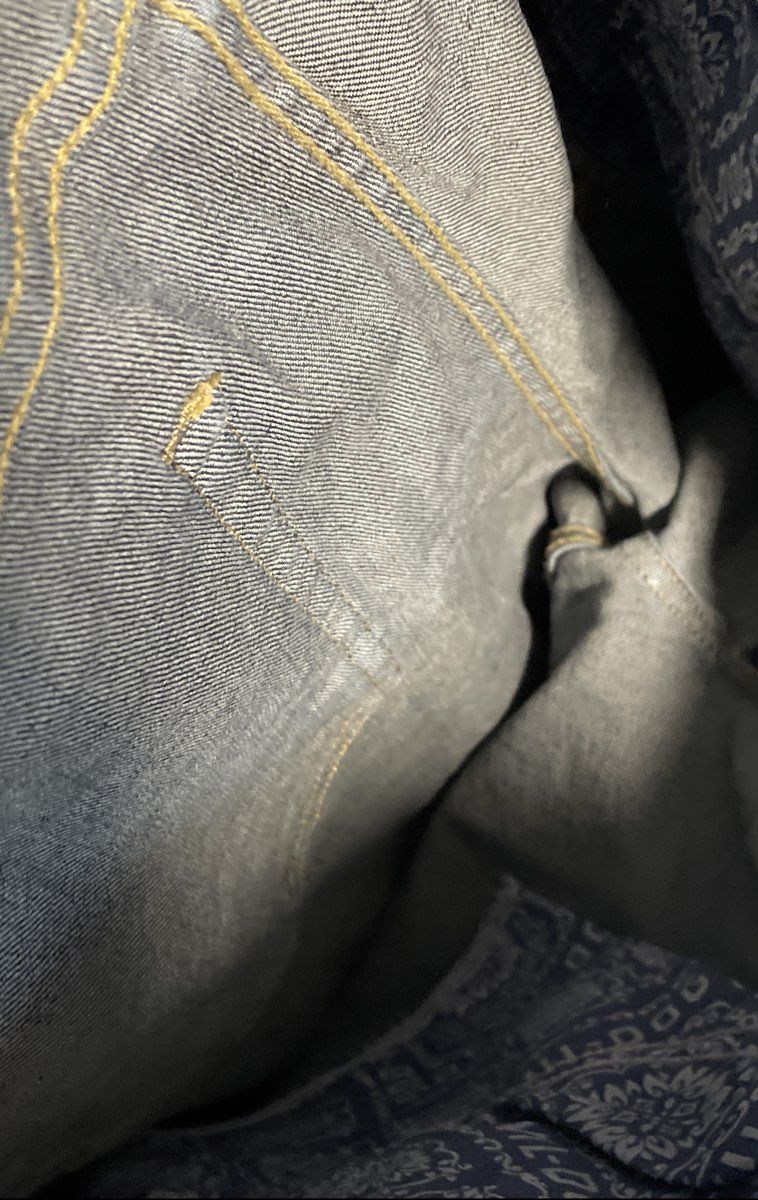 Devil-Dog Dungarees Men's Dark Wash Indigo Stretch Straight Leg Jeans Sz 36x30