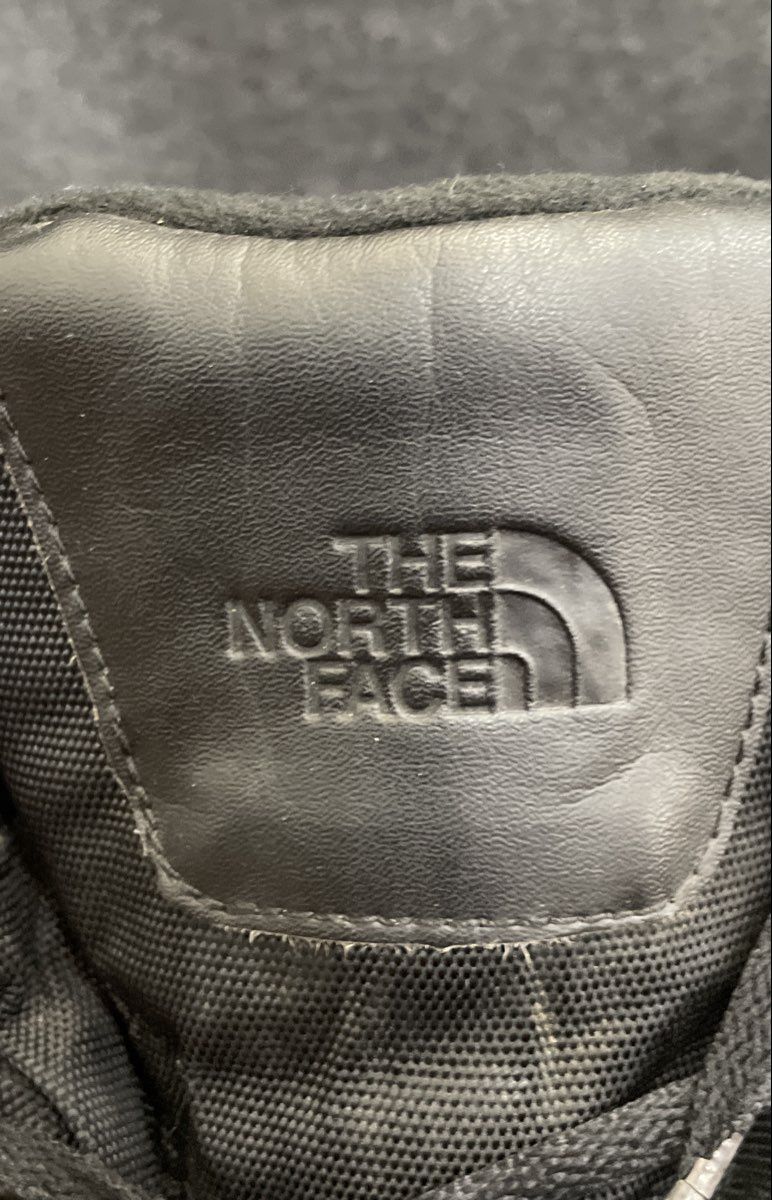 The North Face Chilkat II Black Leather Waterproof Winter Boots Men's Size 13