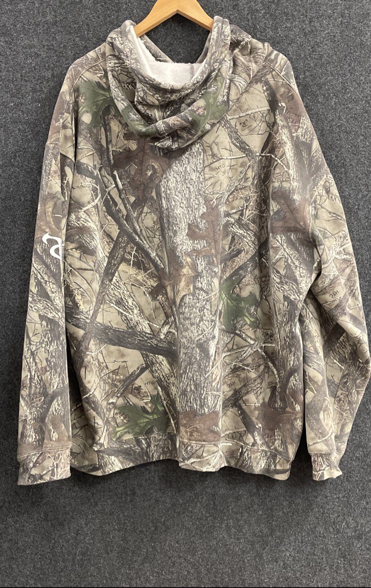 RedHead Men's Camo Hoodie Deer Skull Graphic HTC Camouflage Sweatshirt