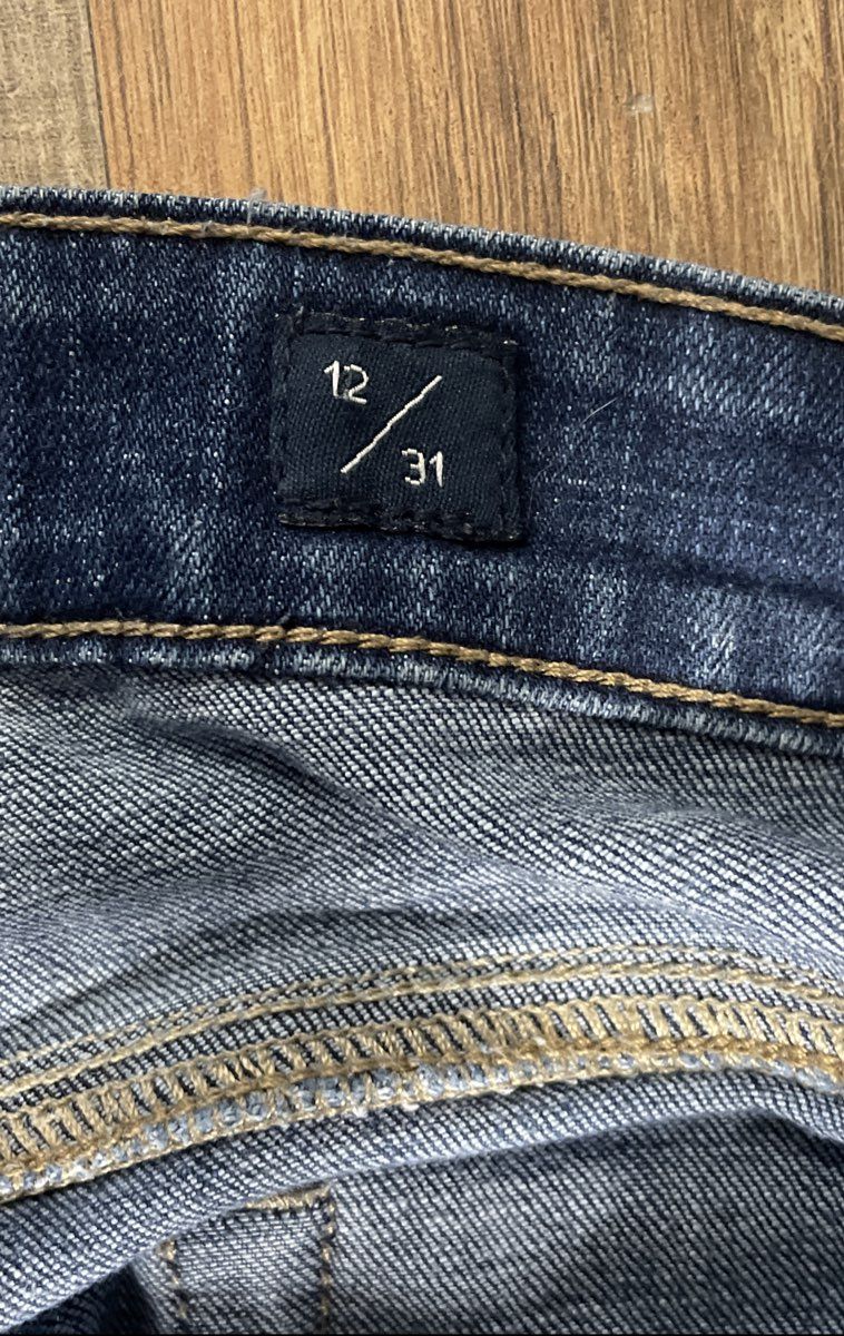 Lucky Brand Women's Blue Jeans Stretch Faded Denim Sz 12 / 31