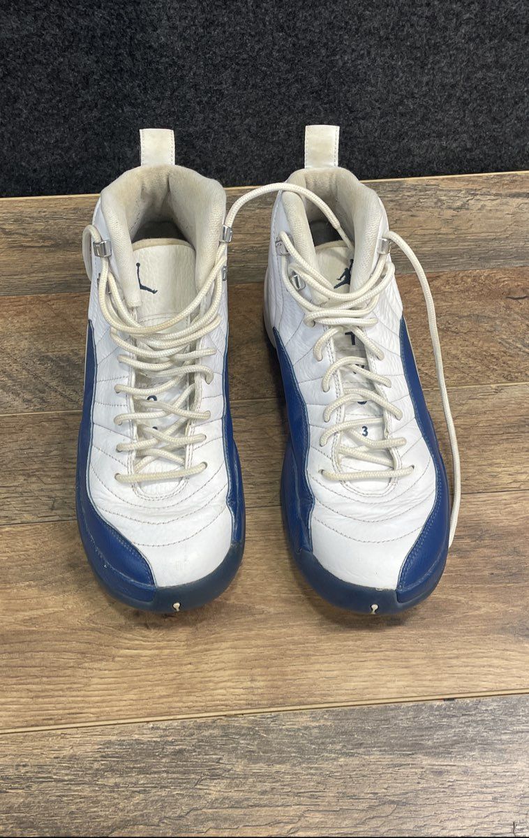 Air Jordan 12 Retro French Blue White 2016 Youth GS Sneakers Size 7Y