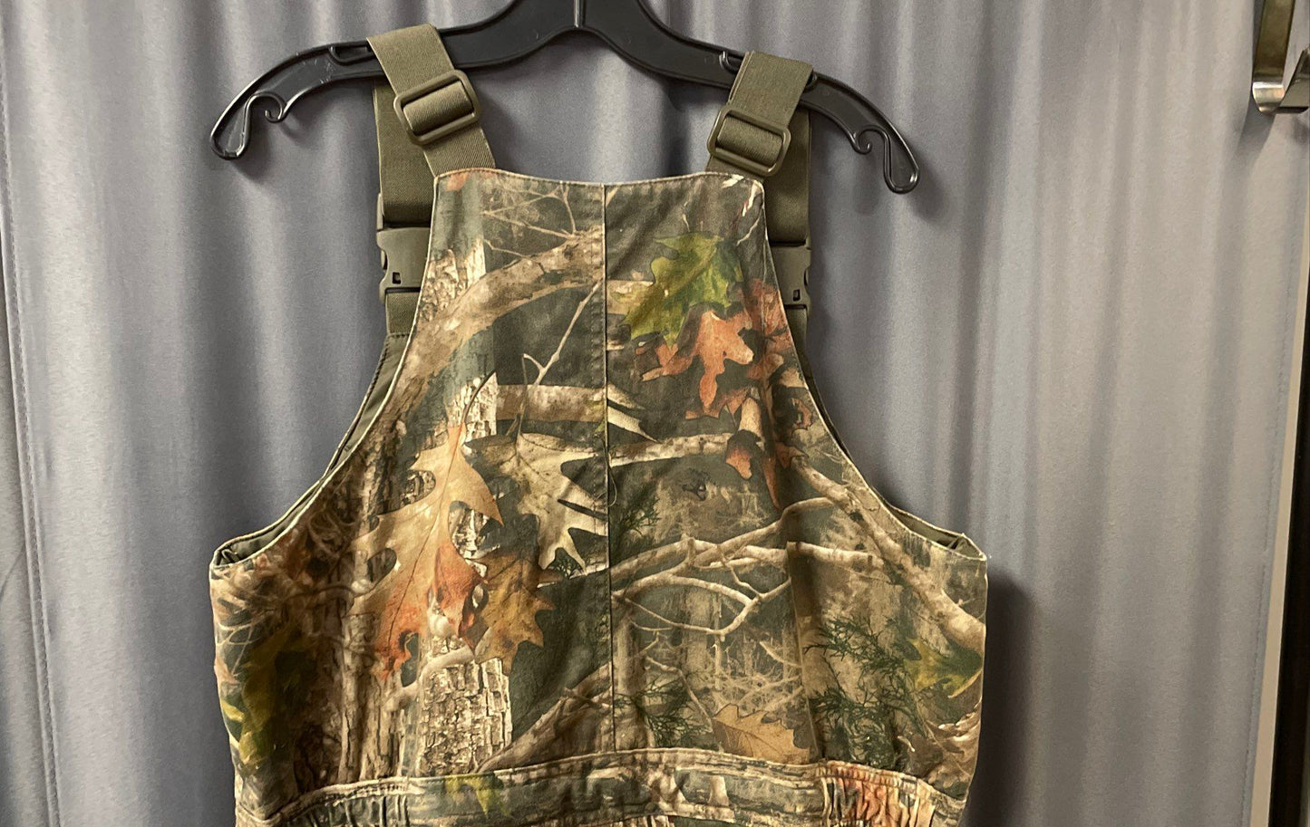 Redhead Men's Silent Hide Insulated Camo Hunting Overalls Bibs True Timber Sz M