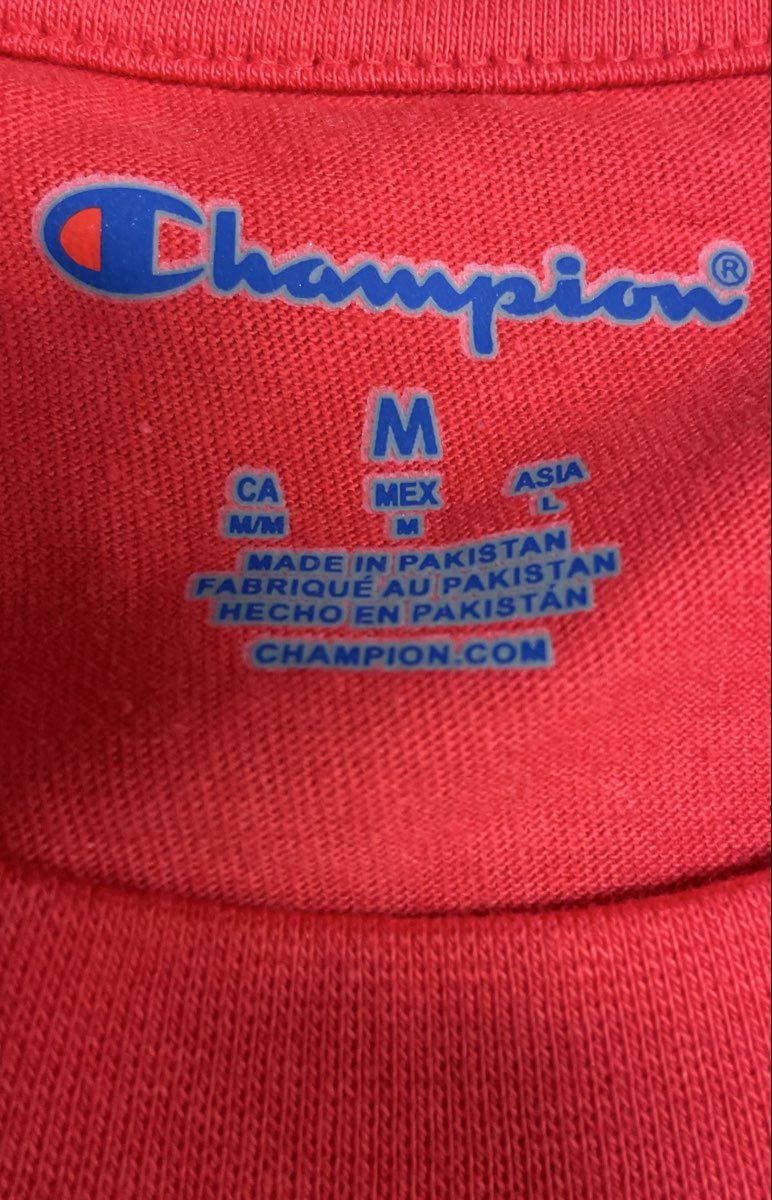 Georgia Bulldogs Champion T-Shirt Red NCAA Collegiate Graphic Tee NWT Sz M