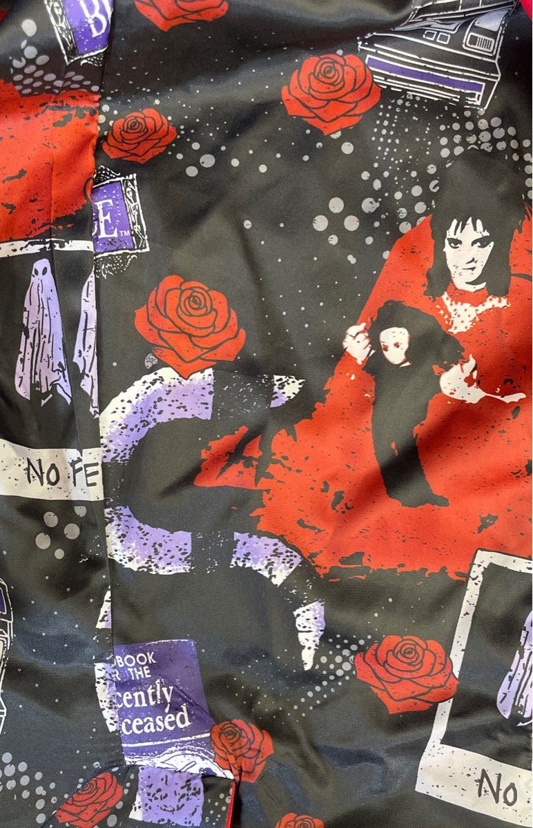 Fun Suits Women's Beetlejuice Red Blazer Strange & Unusual Quote Sz 6
