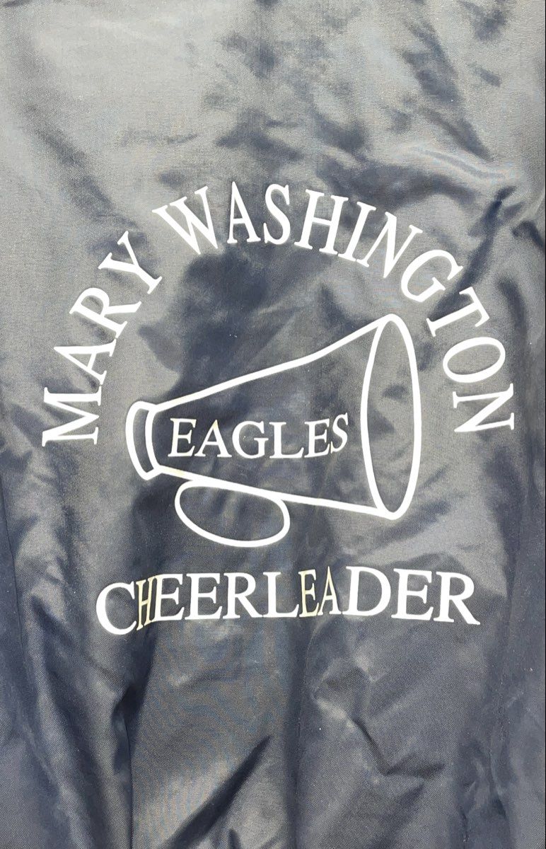 Vintage 90s Neff Women's Mary Washington College Eagles Cheerleader Jacket Sz M