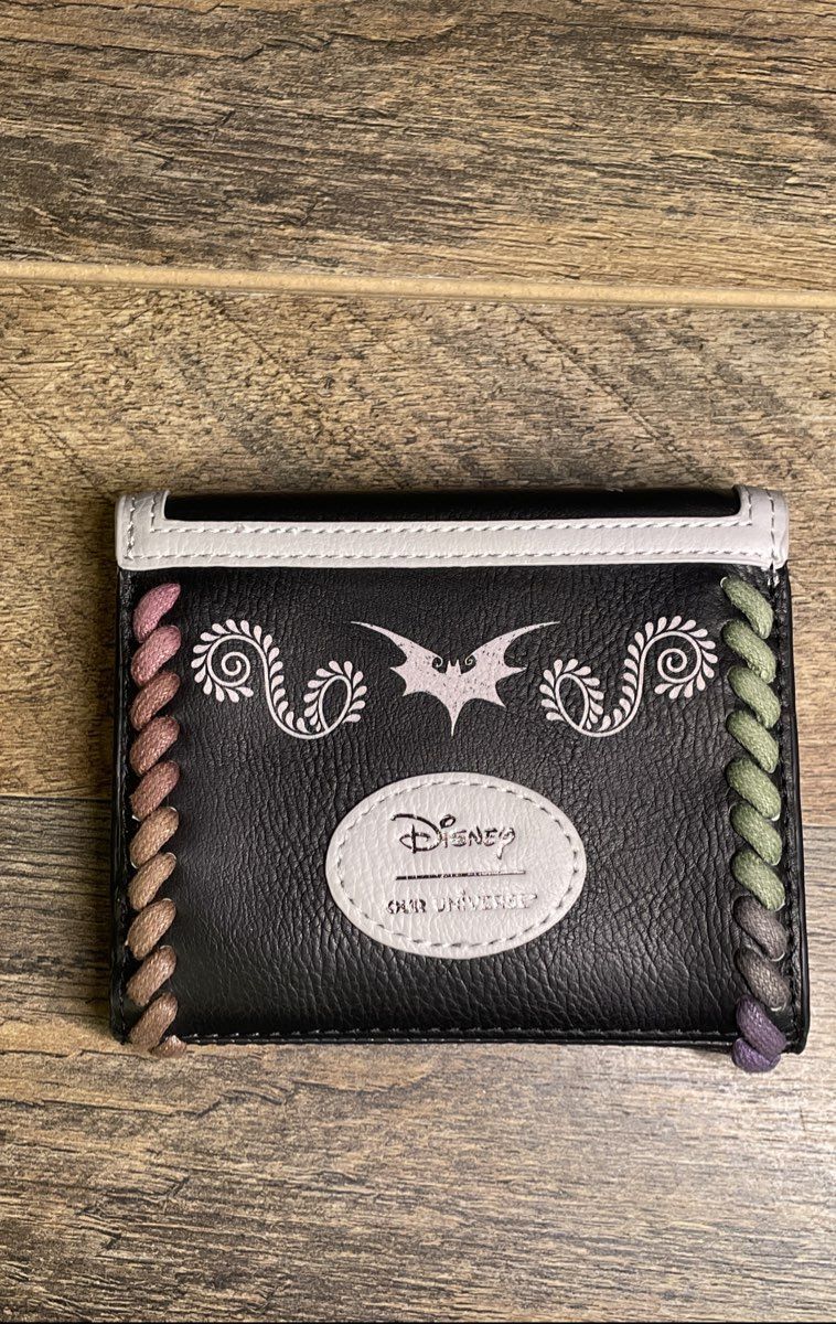 NWT Disney Our Universe Nightmare Before Christmas Jack Sally Trifold Wallet