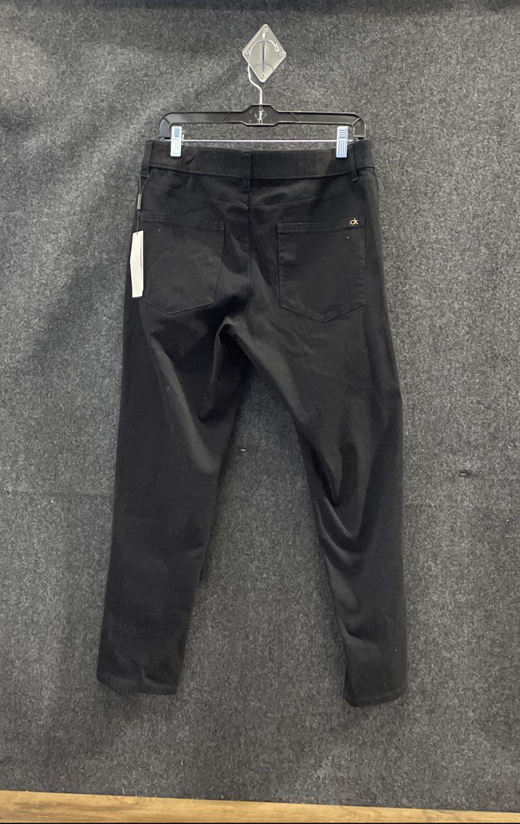 Calvin Klein Women's Modern Essentials Pants Black Size 12 NWT