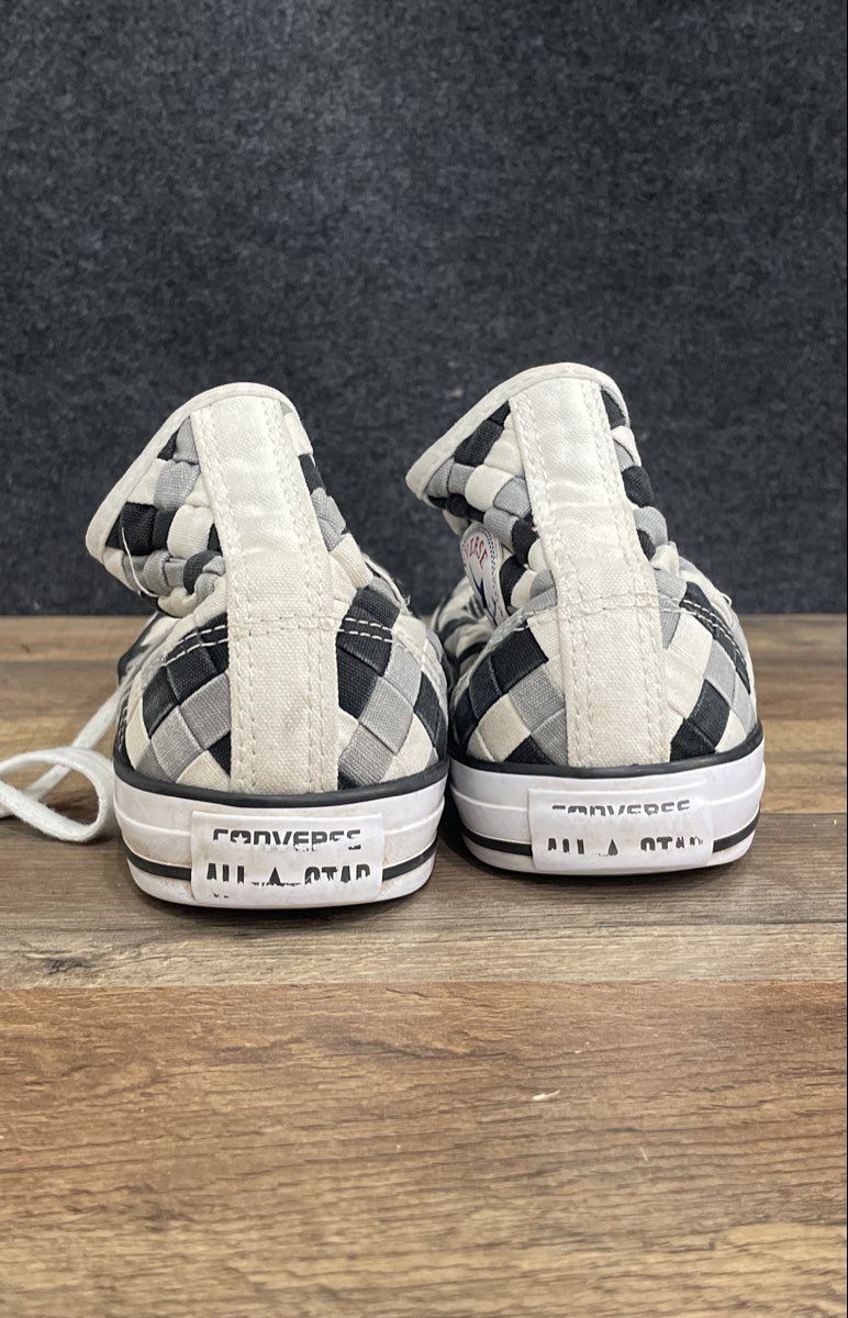 Converse Chuck Taylor All Star Woven Checkered High Top Sneakers Men's Size 6