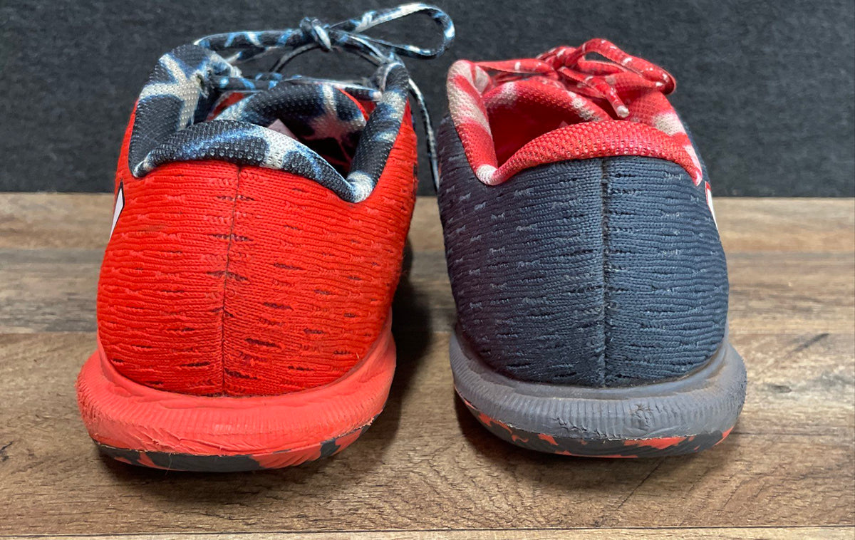 New Balance FuelCell 996v4 Mismatched Navy Red Tennis Shoes Men's Size 7