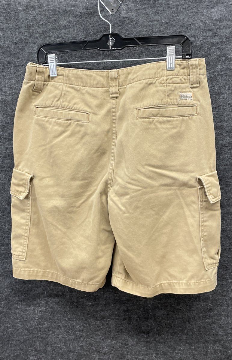 Timberland Men's Stratham Issue Beige Cargo Shorts Authentic Outdoor Gear Sz 32