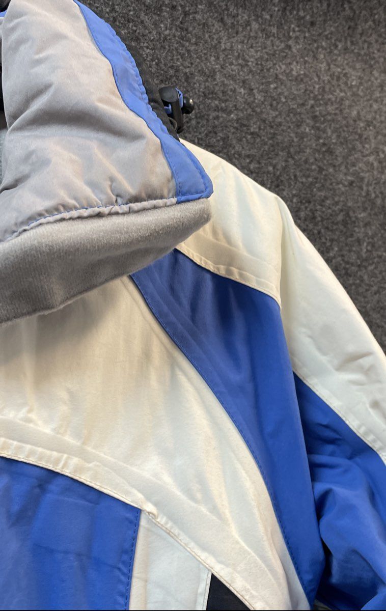Trespass Women's Blue Colorblock Tres-Tex Waterproof Ski Jacket Hooded Sz M