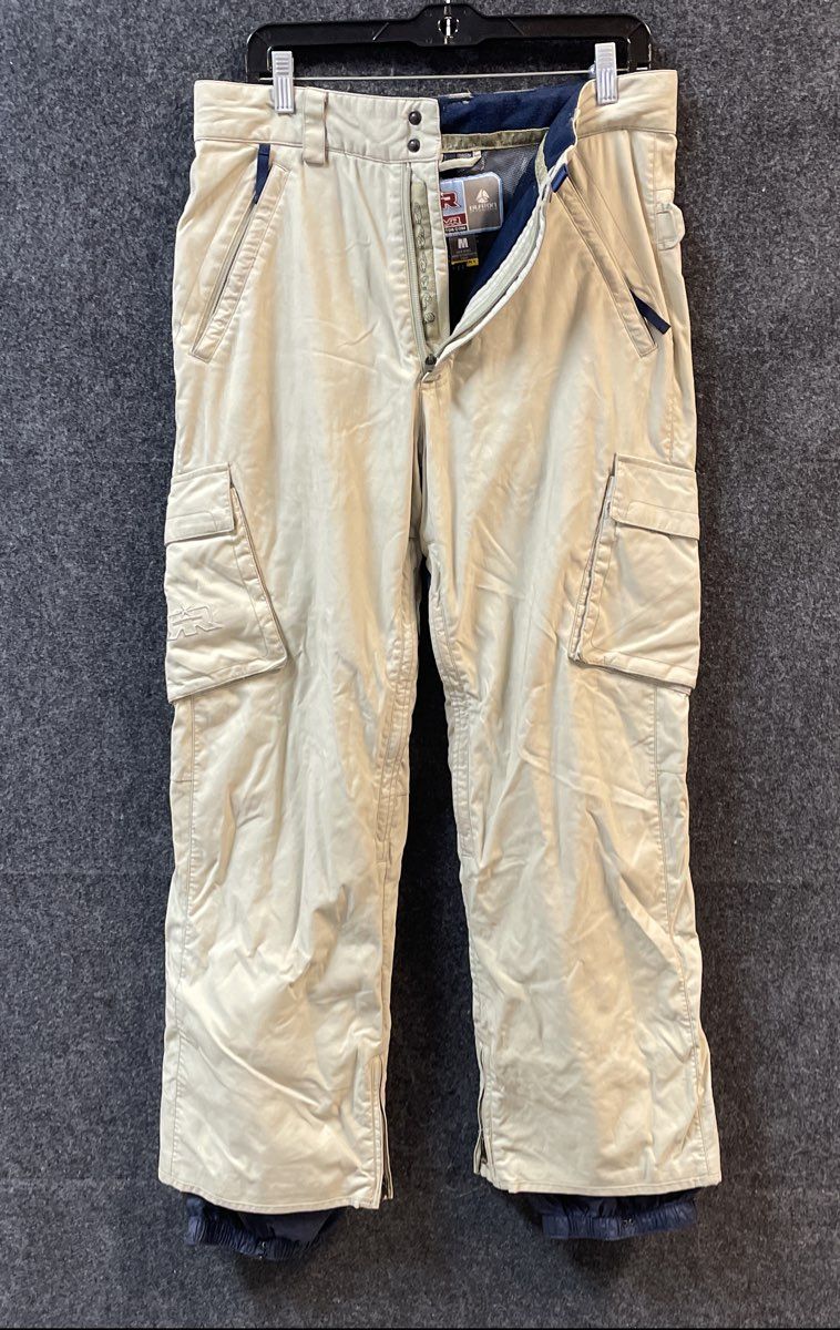 Burton Women's Tan Ronin Cargo Snowboard Ski Pants Mesh Lined Sz M