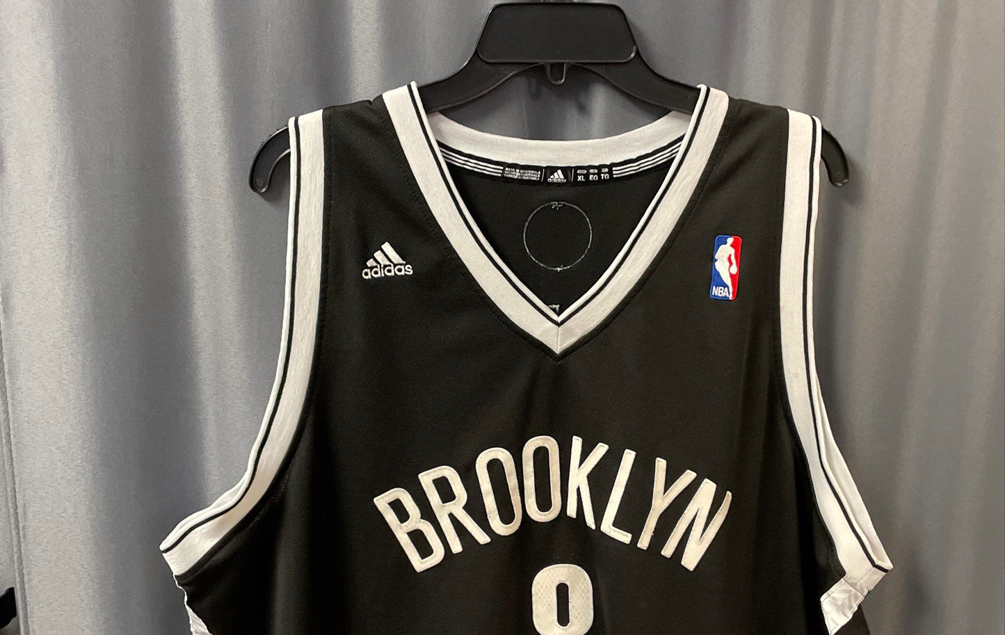Adidas Men's Brooklyn Nets Deron Williams 8 Basketball Jersey Black Sz XL