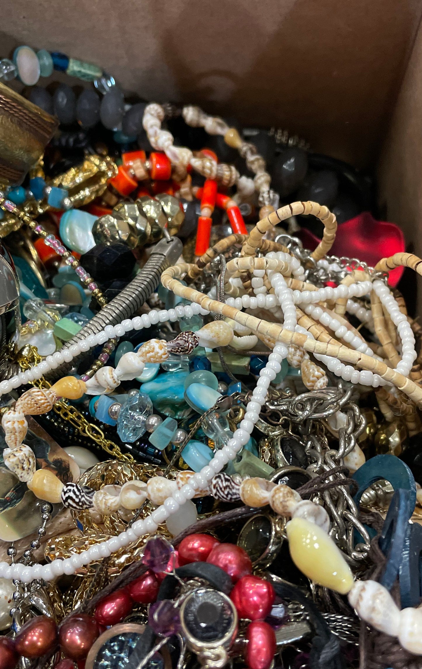 25.1 lb Lot of Assorted Costume Jewelry