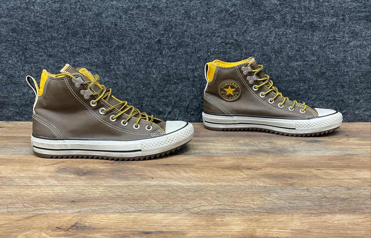 Converse Chuck Taylor All Star City Trek Boot Brown Yellow Men 7 Women 9
