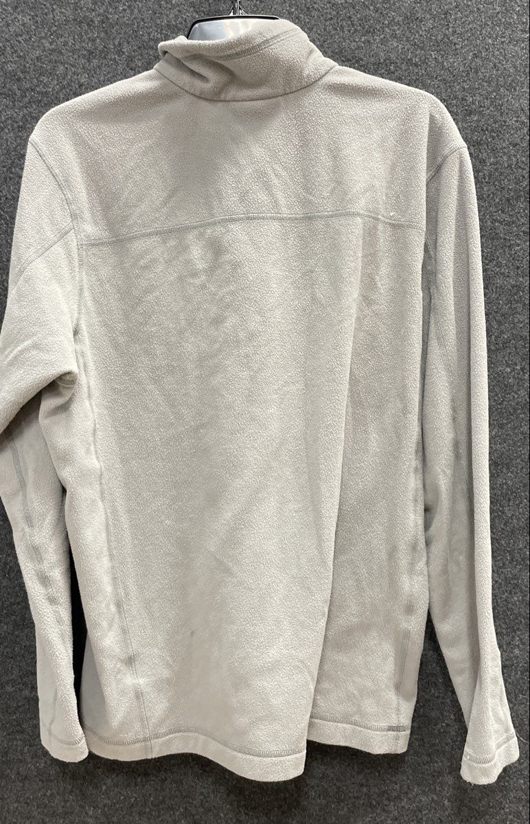 Patagonia Men's Micro D 1/4 Zip Fleece Pullover Gray Size L