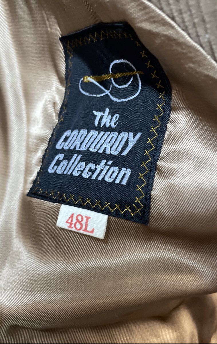 The Corduroy Collection Men's Tan Cotton Corduroy Sport Coat Blazer Sz 48L