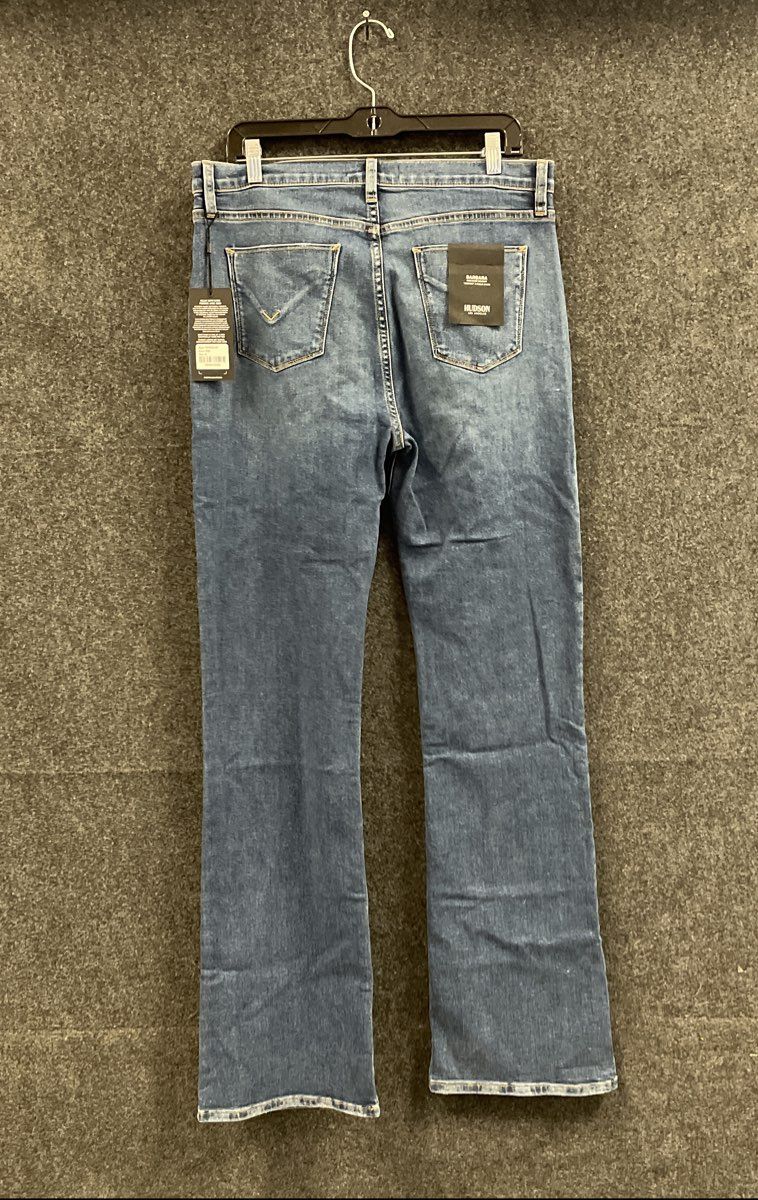 Hudson Women's Barbara High Waist Bootcut Jeans Blue Stretch Size 33 NWT