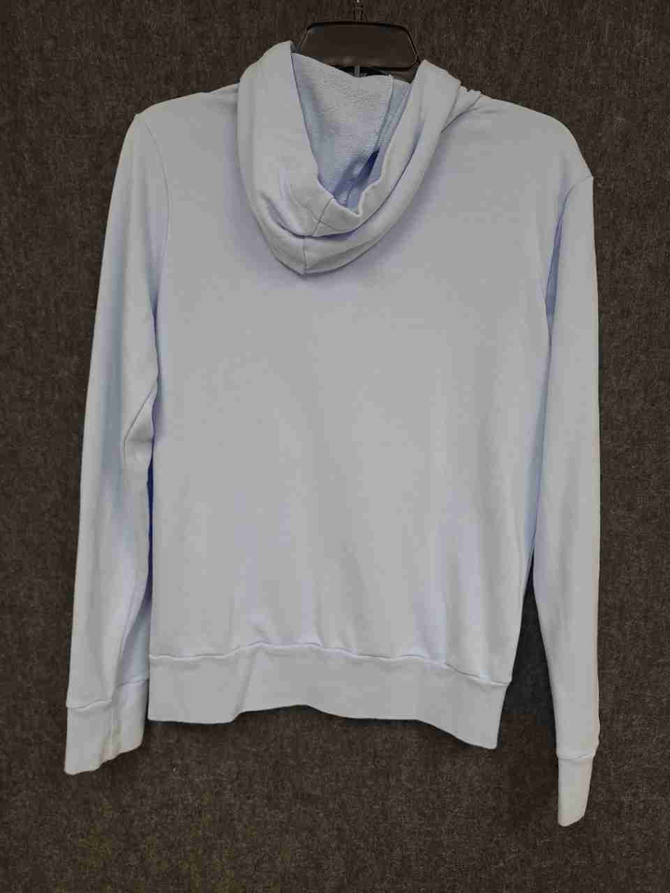Adidas Youth Light Blue Pullover Hoodie Embroidered Logo Size L 14/16