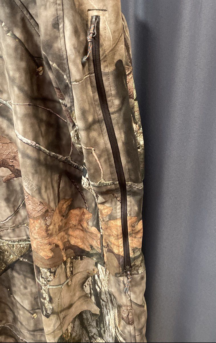 Field & Stream Men's Camo Jacket Mossy Oak Break Up Country NoScent Sz L
