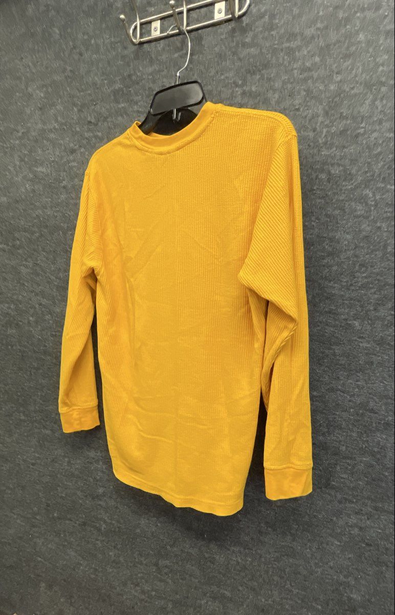 NFL Washington Redskins Waffle Knit Thermal Shirt Youth XL 18/20 Yellow Gold
