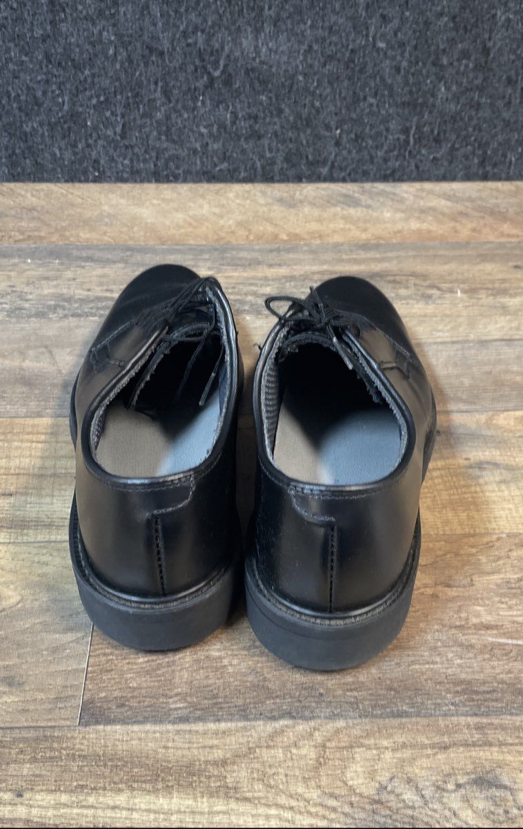 Capps Airlite Uniform Footwear 90268 Black Leather Dress Shoes Size 7.5 D