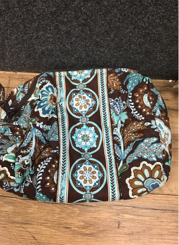 Vera Bradley Quilted Laptop Bag Wallet Hanging Organizer Travel Lot of 4