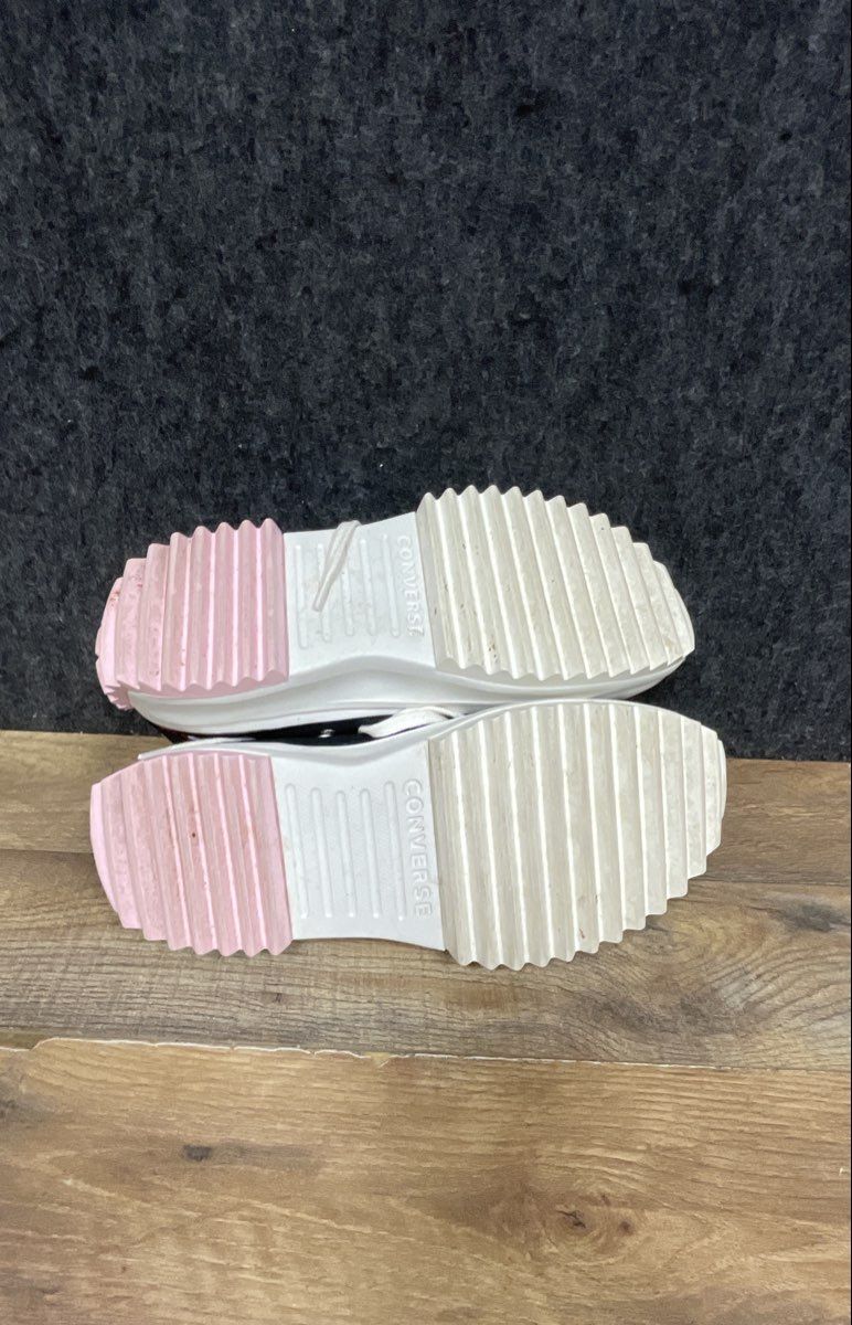 Converse Run Star Hike Hi Crafted With Love Black Pink Women's 9.5 Men's 8