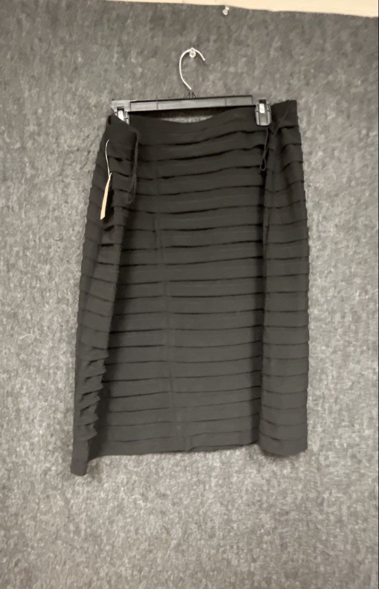Dressbarn Women's Black Layered Tiered Ruffle Skirt NWT Size 18W