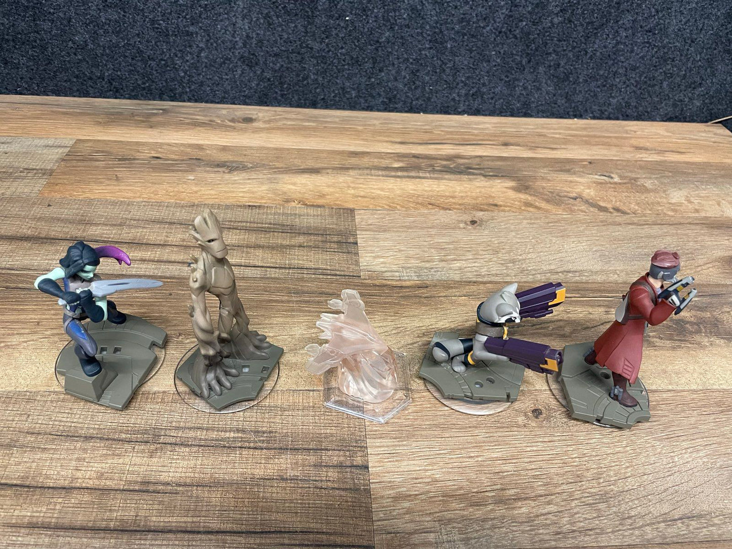 Disney Infinity 2.0 Marvel Guardians of the Galaxy Lot of 5 Figures Playset