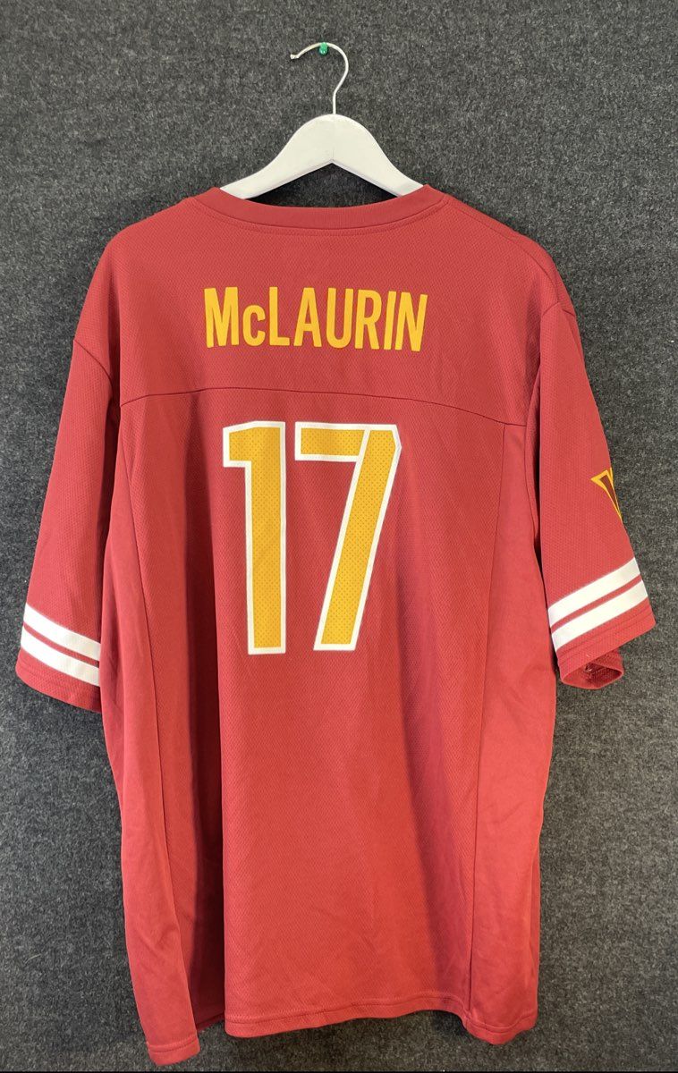 NFL Team Apparel Men's Washington Commanders Terry McLaurin Jersey Burgundy XL