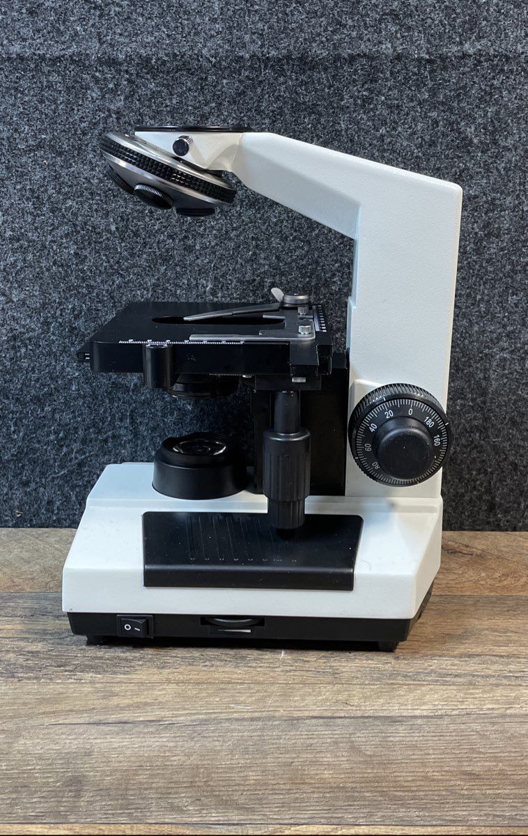 OMAX Compound Microscope Frame Mechanical Stage Integrated Base Illuminator