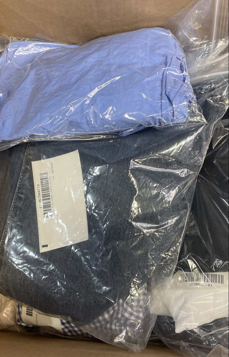 20 Lb Bulk Reseller Clothing Lot Men's Women's Brands Lululemon RL Levi's CK MK