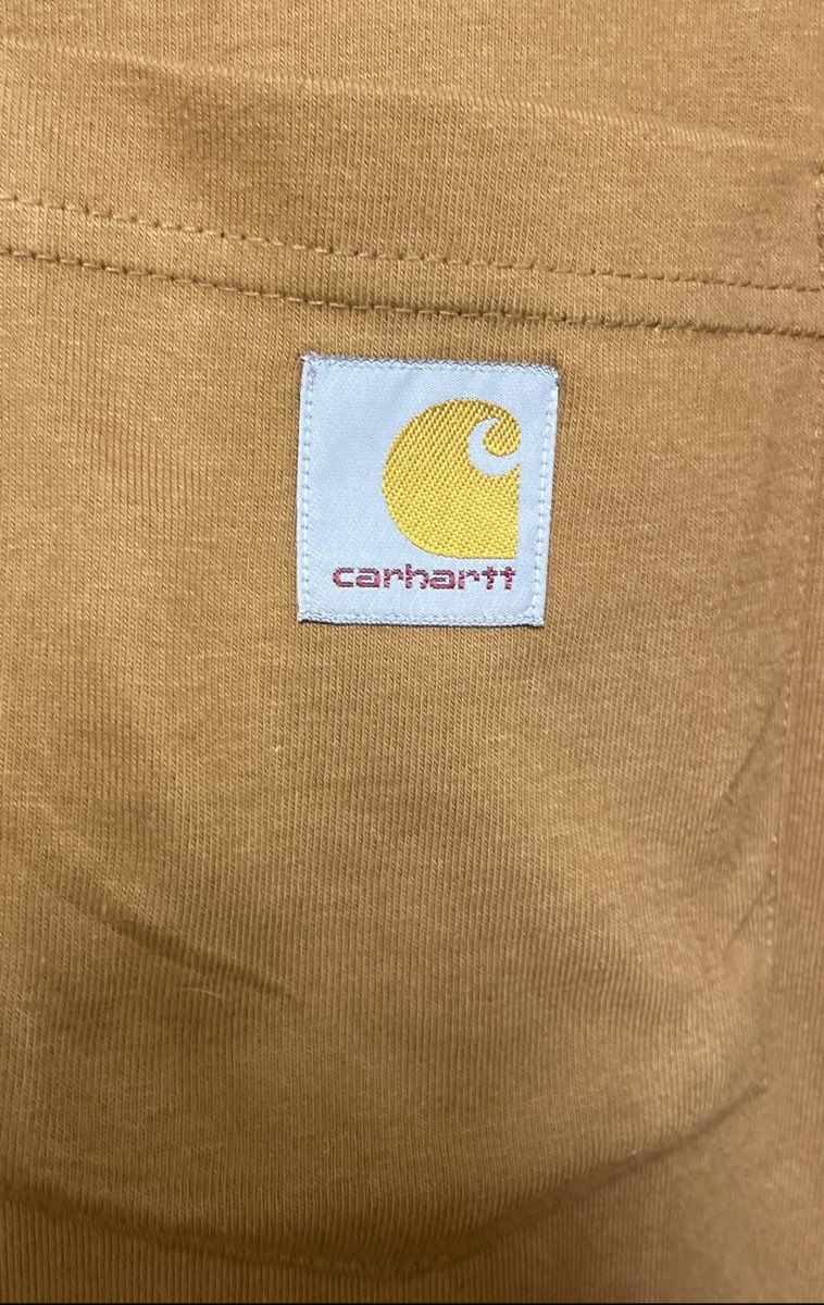 Carhartt Men's K87 Workwear Loose Fit Pocket T-Shirt Brown Cotton Size XL