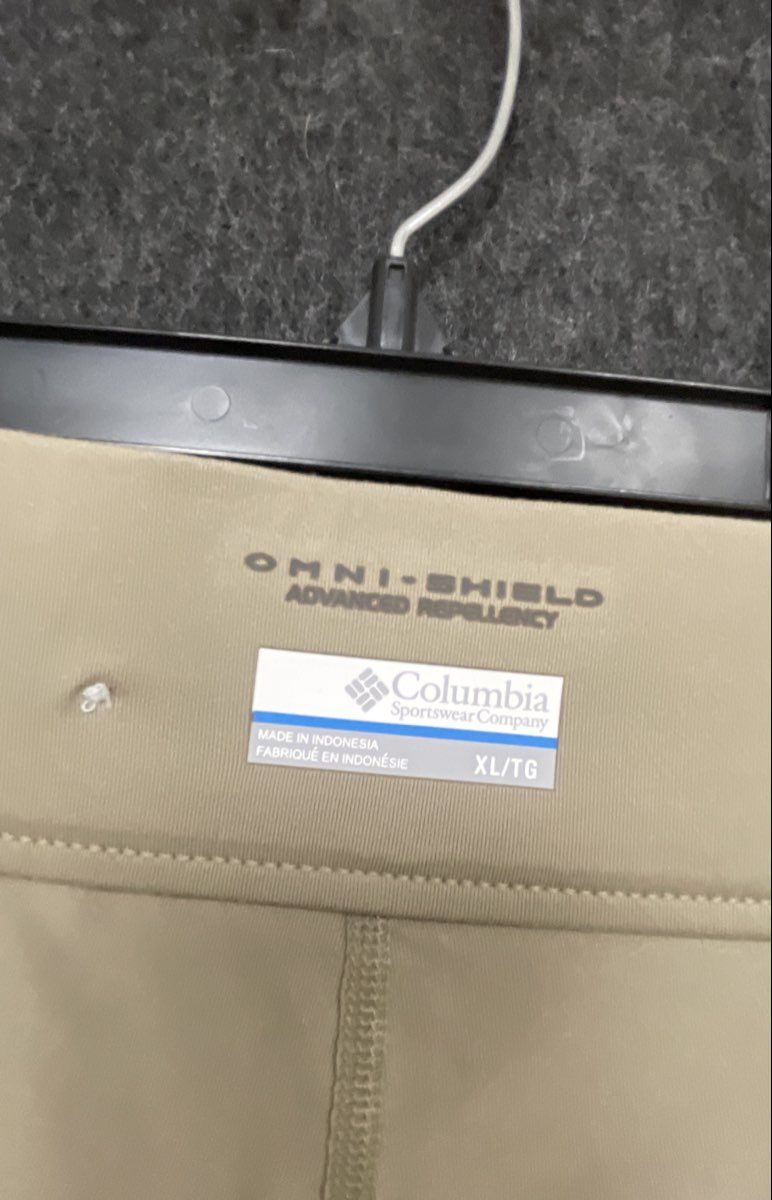 Columbia Women's Tan Omni-Shield Advanced Repellency Cinch Hem Hiking Skirt XL