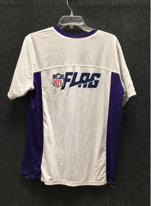 Augusta Sportswear Men's Baltimore Ravens Reversible NFL FLAG Jersey Purple M