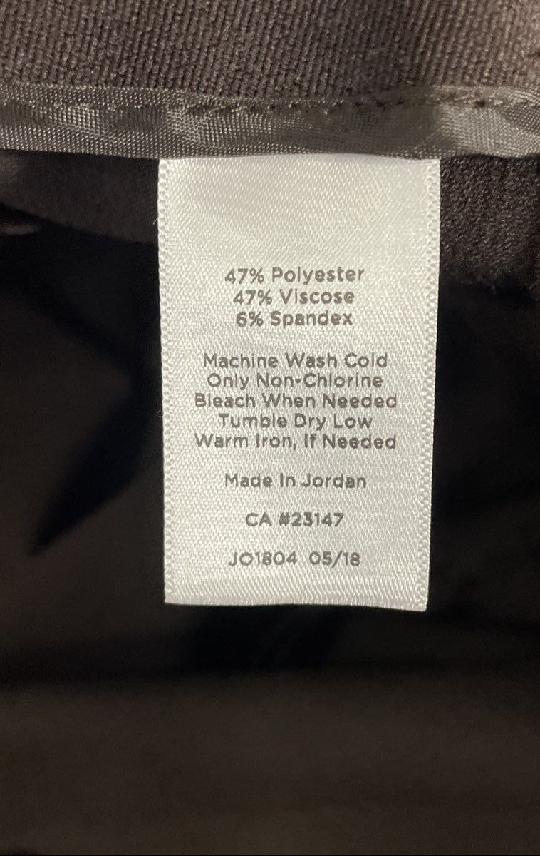 Talbots Women's Brown Bi-Stretch Straight-Leg Pants Sits at Waist Size 14 NWT