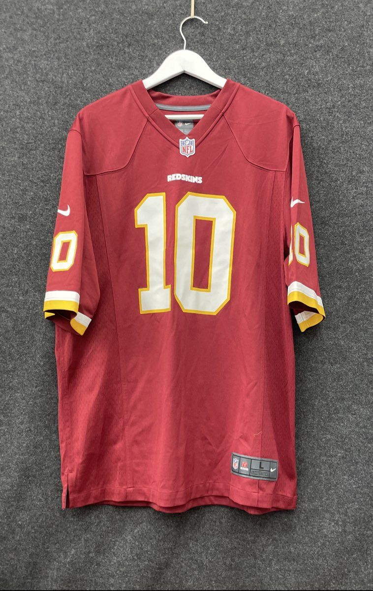 Nike Men's Washington Redskins Robert Griffin III RG3 #10 Football Jersey Sz L