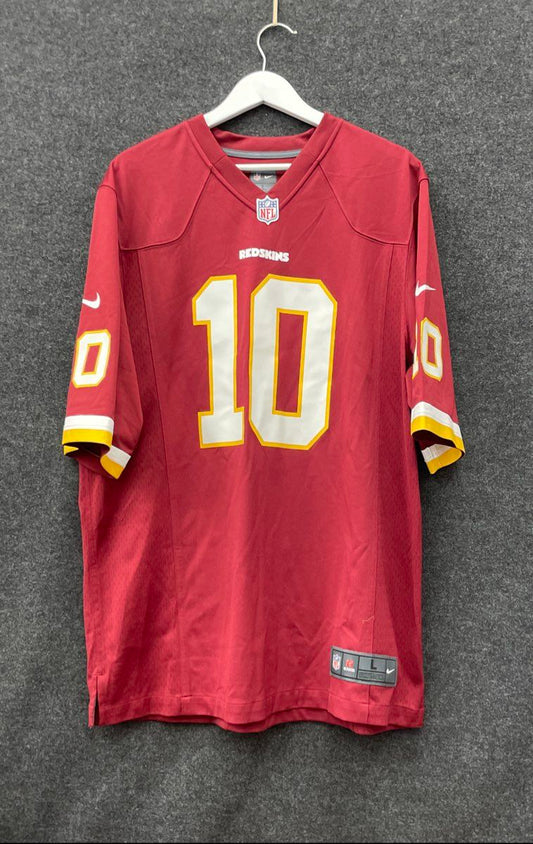 Nike Men's Washington Redskins Robert Griffin III RG3 #10 Football Jersey Sz L