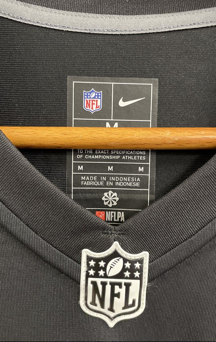 Nike Men's Philadelphia Eagles A.J. Brown #11 Black Super Bowl LIX Jersey Sz M