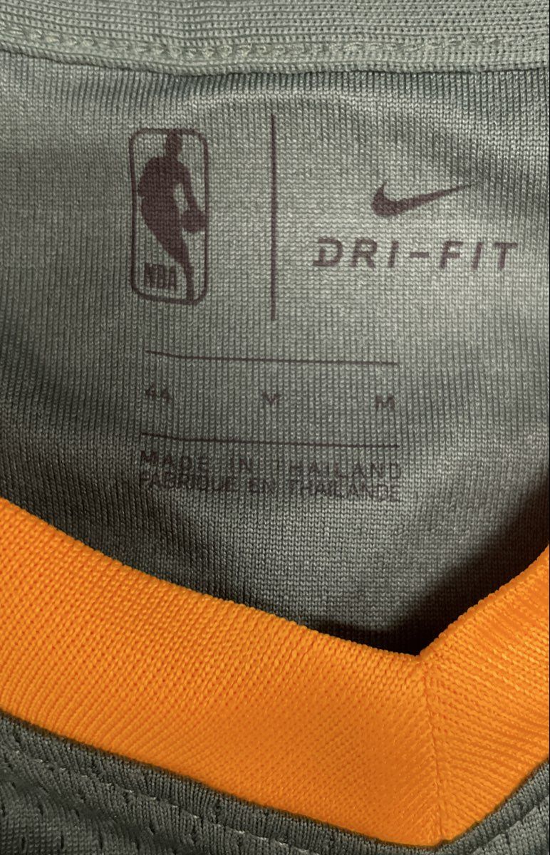 Nike Utah Jazz Donovan Mitchell #45 Earned Edition Green NBA Jersey Sz 44 M